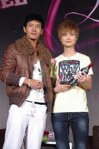 黄晓明和春春
