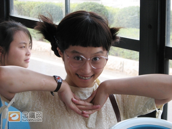 美美的留影一张