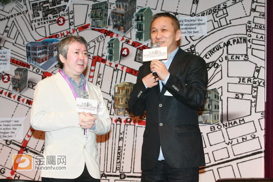 文隽担任主持与导演陈德森