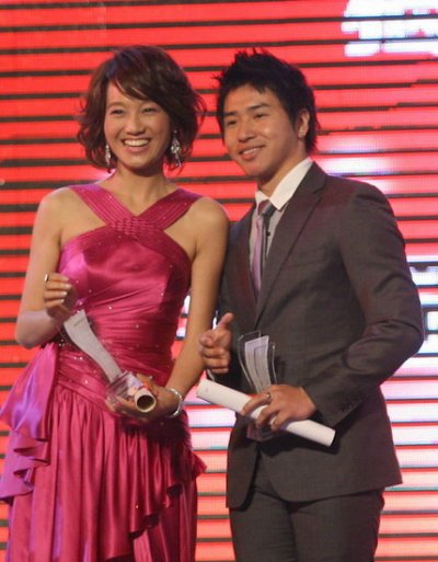 朱丹 欧弟获最具潜力电视节目主持人奖