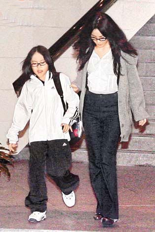 王菲与女儿