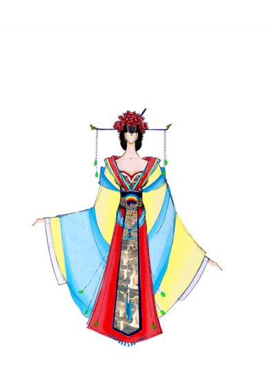 杨贵妃造型