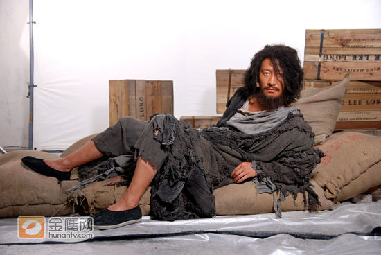 黎明乞丐造型