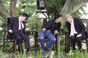 老聂在嘉宾的众目睽睽之下旁若无人呼呼大睡