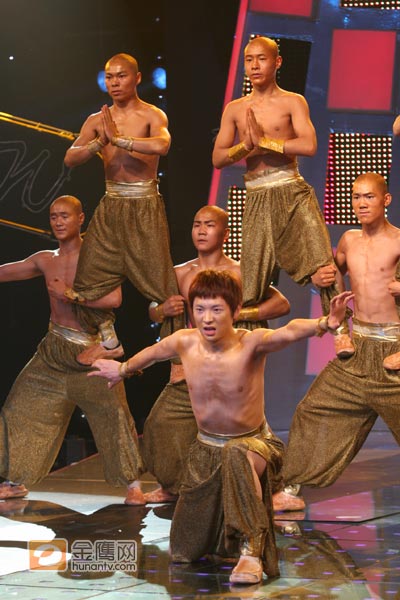 “心愿者”现场表演