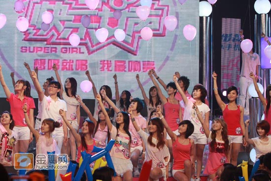 突围赛现场