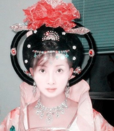 (网友PS殷桃版杨贵妃图)