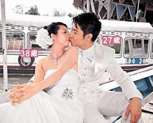 洪欣和张丹峰今日（20日）举行婚礼，可喜可贺 。