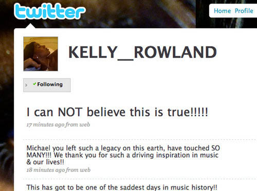 
天命真女组合成员kelly rowland撰文悼念。