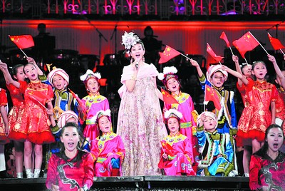 宋祖英鸟巢演唱会完美谢幕。