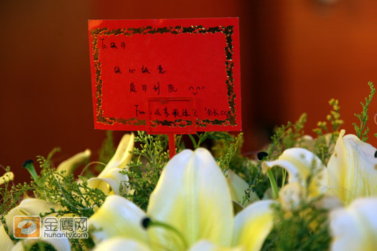网友送上温馨祝福
