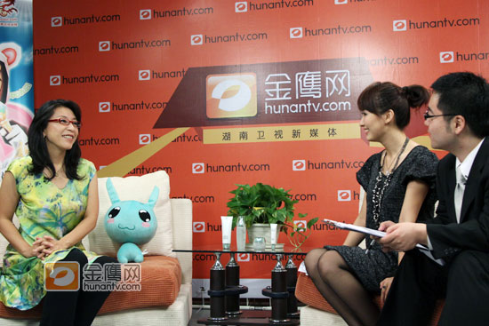 小野丽莎做客金鹰访谈