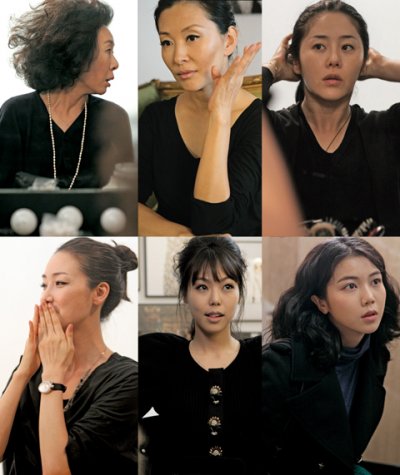 尹汝贞、李美淑、高贤廷、崔智友、金敏姬和金玉彬