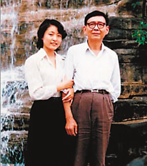 陈琳与父亲的合照