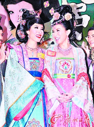 杨怡、佘诗曼戏内争宠，戏外争视后