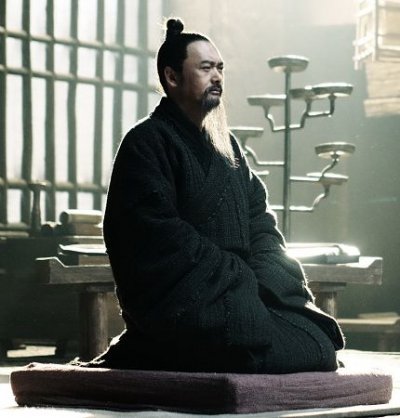 周润发“孔子”扮相