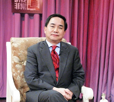 湘籍著名经济学家陈志武做客湖南卫视