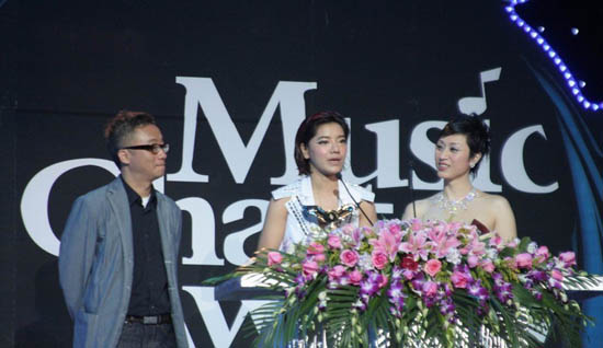江映蓉获得内地最佳新人奖