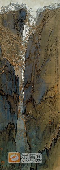 《谷音》獲全國工筆山水畫展一等獎