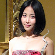 安茜绝美礼服照