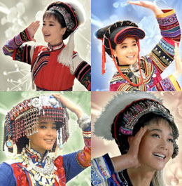 靓丽的民族服饰