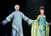 同台默契表演