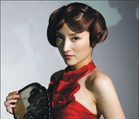 “快女”唯美古典红