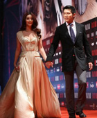 范冰冰白裙红唇华贵亮相