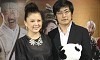 《熊猫大侠》首映李湘后台花絮照