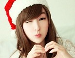小龙女彤彤化身圣诞宝贝