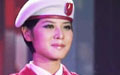国庆60周年阅兵式上最美女民兵现场晒幸福 