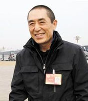 张艺谋显得很轻松