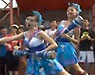瑶家姑娘边“打糍粑”边冲关