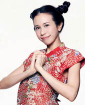 娇俏中国小妞造型