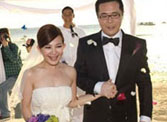 梁静茹Tony办海滩婚礼