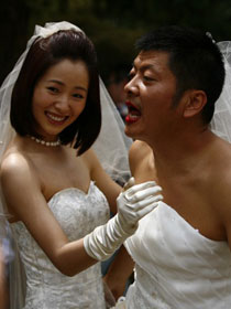 雷人婚纱照