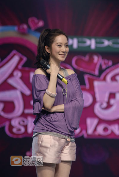 近日,郭品超,许慧欣携新戏《美女不坏》参加湖南卫视著名综艺节目